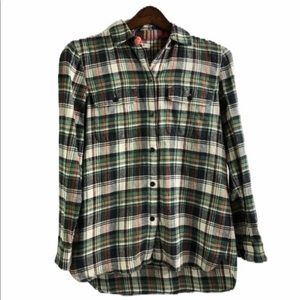 Long sleeve Madewell flannel